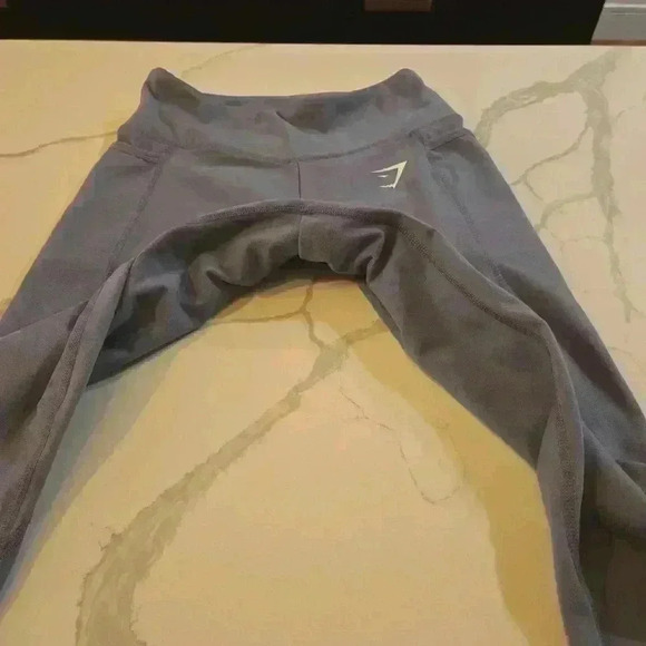 Gymshark High Rise Dreamy Leggings 2.0 Steele Blue Size XS - Picture 7 of 10